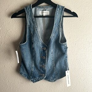 Aritzia Denim Forum Vest